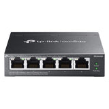 Tp-link omada es205gp switch (zwart, 4x poe+)