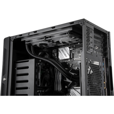 Silverstone CS382 Mini-Tower-Gehäuse (schwarz | 2x USB-A | 1x USB-C)
