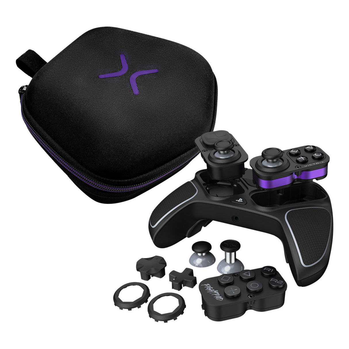 Turtle Beach Victrix Pro BFG Wireless Controller (Schwarz, Playstation 5, Playstation 4, PC)