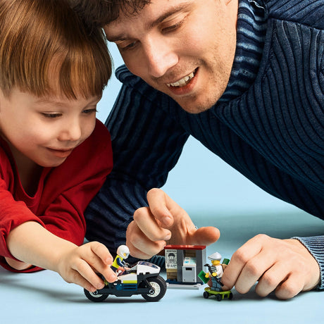 Lego® City Verfolgungsjagd auf Polizeimotorrad – 60455