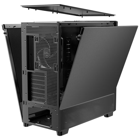 Antec Flux Se Midi-Tower-Gehäuse (schwarz | 2x USB-A | 1x USB-C)
