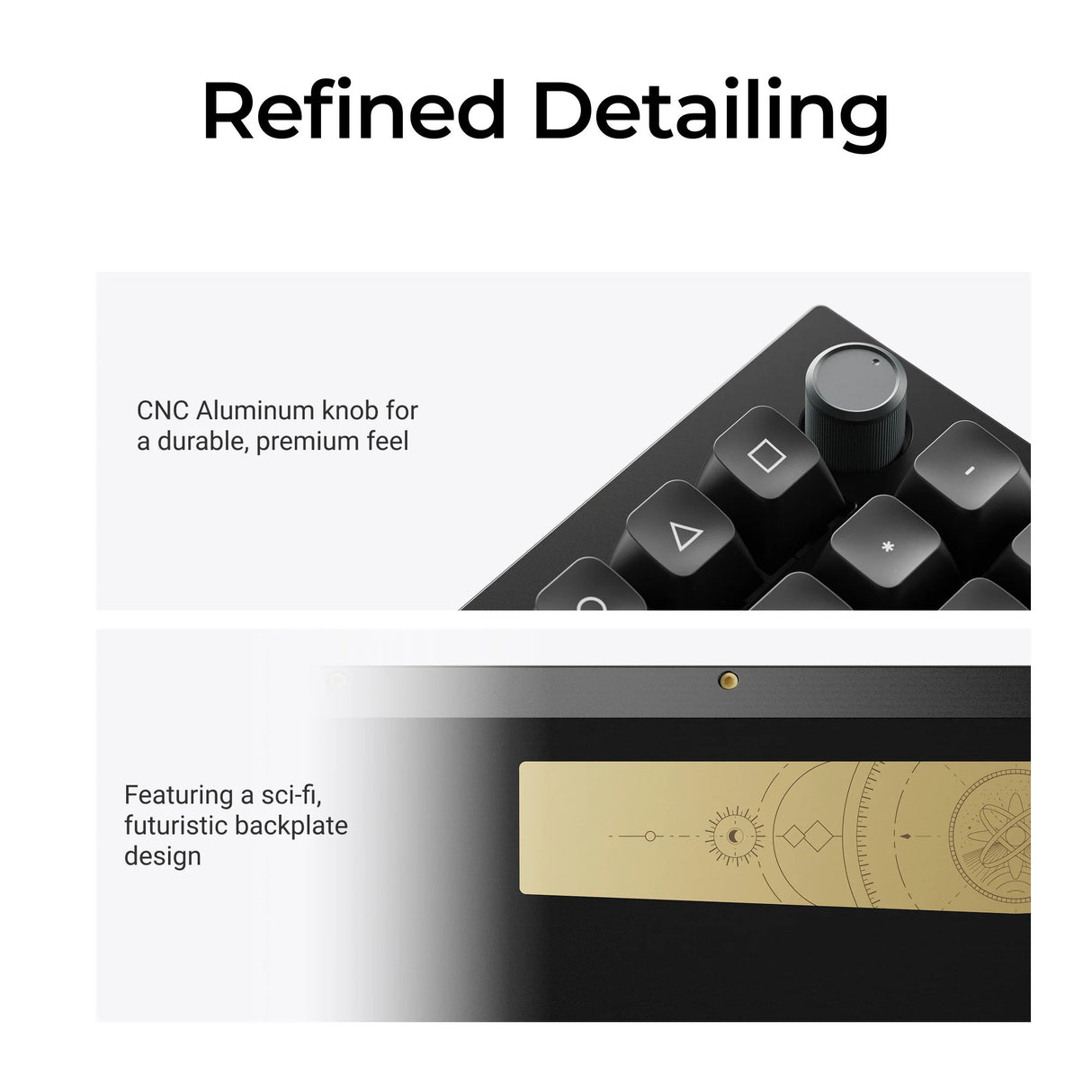 Keychron q5 ultra-m3 8k wireless custom mechanical keyboard (zwart, us lay-out (qwerty), silk pom brown, 96%, rgb, hot swap, 8k, 2.4 ghz | bluetooth 5.2 | usb-c)