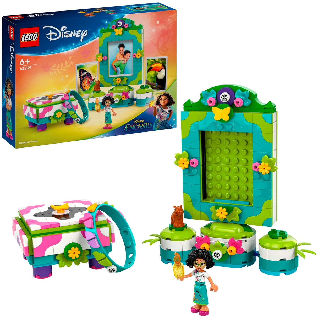 Lego Disney 43239 Mirabels Fotorahmen und Schmuckschatulle