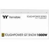 Thermaltake toughpower gt snow modulaire 1000 watt voeding (wit, 5x pcie)