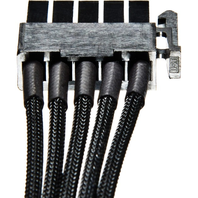 Ruhig sein! Modulares Stromkabel CS-30750 (schwarz)
