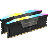 Corsair Vengeance RGB 32 GB DDR5-5200 (2x 16 GB) RAM (schwarz, cmh32gx5m2b5200c40, xmp 3.0)