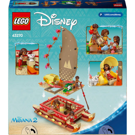 Lego Disney Princess 43270 Vaianas Abenteuerkanu
