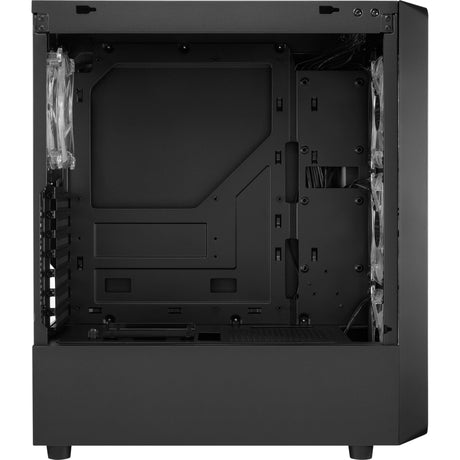 Sharkoon TK4 RGB Midi-Tower-Gehäuse (schwarz | 4x USB-A | RGB | gehärtetes Glas)