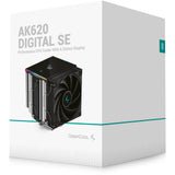 Deepcool AK620 Digital SE RGB CPU-Kühler (Schwarz)