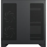 Fractal design pop 2 vision rgb midi tower behuizing (zwart | 1x usb-a | 1x usb-c | rgb | tempered glass)