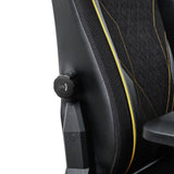 Trust gxt 721 ruya pro premium comfortabele gaming stoel (zwart geel)