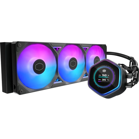Cooler Master MasterLiquid 360 Atmos II LCD ARGB Wasserkühlung (Schwarz)