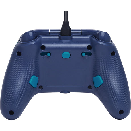 Powera Advantage Controller mit Kabel für die Xbox Series X|s – Water Wave (Azurblau, Xbox Series X|s, Xbox One, PC)
