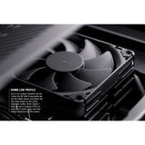 Noctua nh-l9x65 chromax.black CPU-Kühler (schwarz, 4-Pin-PWM-Anschluss)