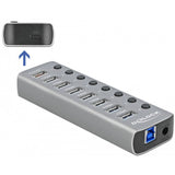 Delock USB 3.2 Gen 1 Hub mit 7 Toren
