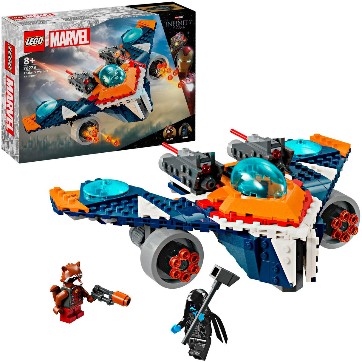 Lego Lego Super Heroes 76278 Rockets Warbird gegen Ronan