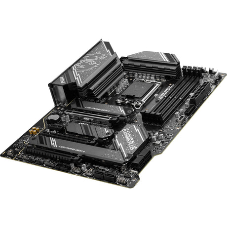 MSI Z790 Gaming Plus Wi-Fi Socket 1700 Mainboard (grau schwarz, RAID, 2,5 GB-LAN, Wi-Fi 6e, BT, Sound, ATX)