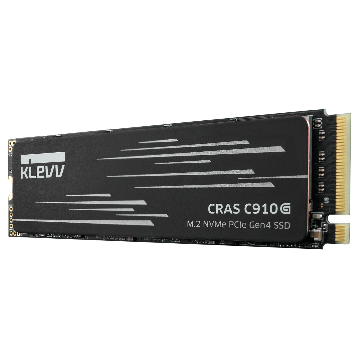 Klevv cras c910g 1 tb ssd (zwart, k01tbm2sp0-10g, pcie gen 4.0 x4, nvme 2.0)