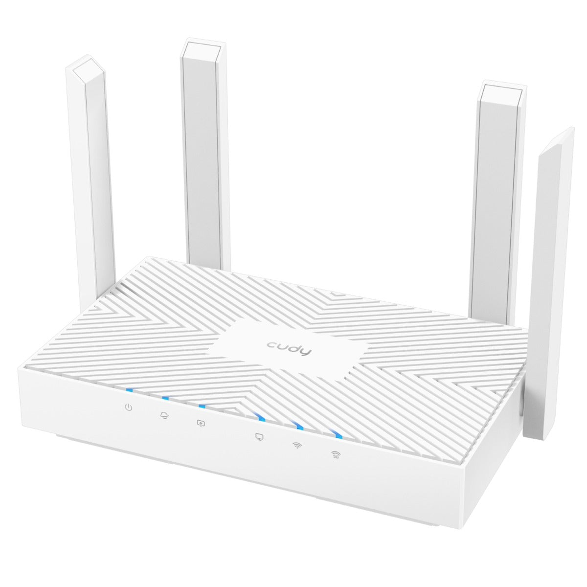 Cudy AC1200 Gigabit-WLAN-Router (weiß, App)