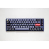 Ducky one 3 cosmic blue sf rgb mechanisch toetsenbord (donkerblauw, us lay-out (qwerty), cherry mx red, 65%, rgb leds, double-shot pbt, hot-swappable, quack mechanics)