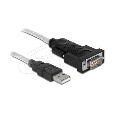 Delock Adapter USB 2.0 Typ-A > 1 x Seriell DB9 RS-232 + Adapter DB25 (1,8 Meter)