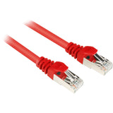 Sharkoon Netzwerkkabel SFTP, RJ-45 mit Cat.6 (rot, 10 Meter)