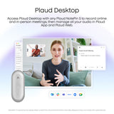 Plaud notepin s dicteerapparaat (zwart, 64 gb, bluetooth 5.2 ble (bluetooth low energy) wi-fi)