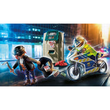 Playmobil City Action Polizeimotor Streben nach dem Geldrover 70572