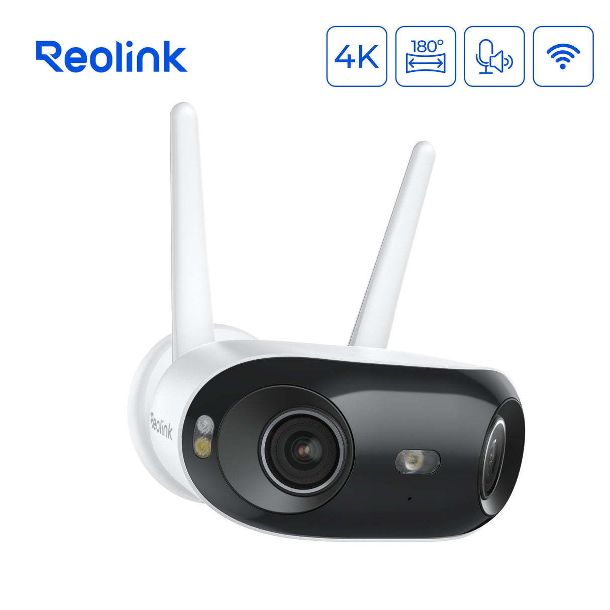 Reolink elite w740 beveiligingscamera (wit, 4k, 8mp, wifi 6)