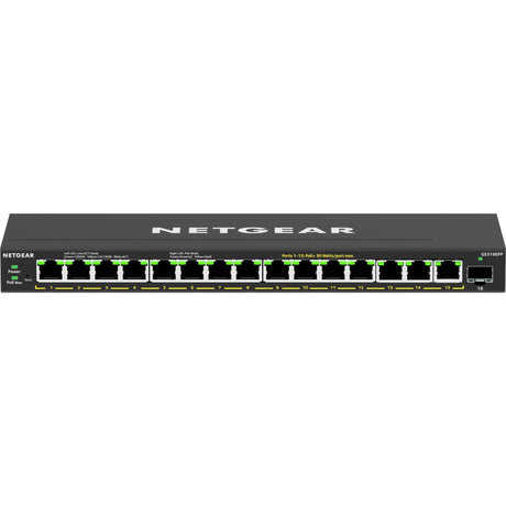 Netgear gs316epp Switch (schwarz)