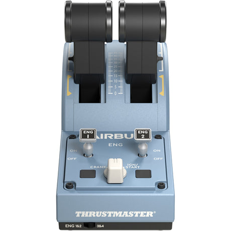 Thrustmaster TCA Quadrant Airbus Edition Gaming Gas Controller (Blau-Grau Schwarz, PC)