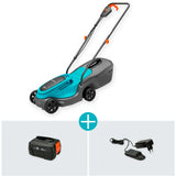 Gardena Powermax 30 18V P4A Read Rasenmäher Akku inkl. Ladegerät 18 V Schnittbreite max. 300 mm