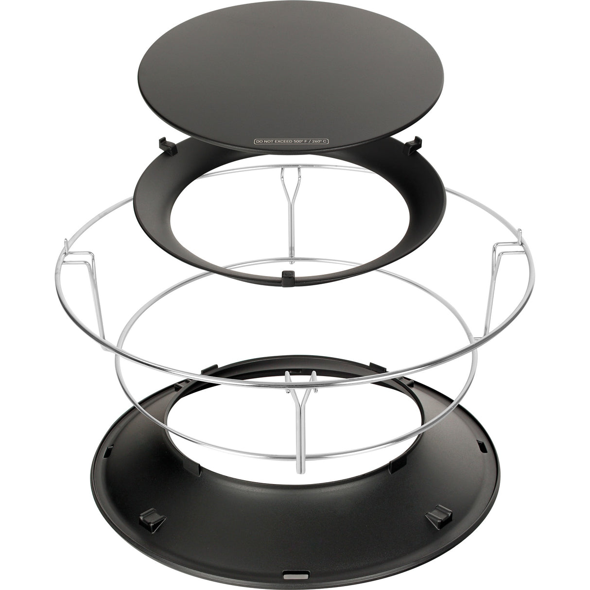 Kamado Joe Slōroller mit Edelstahl -Kochregal für i II