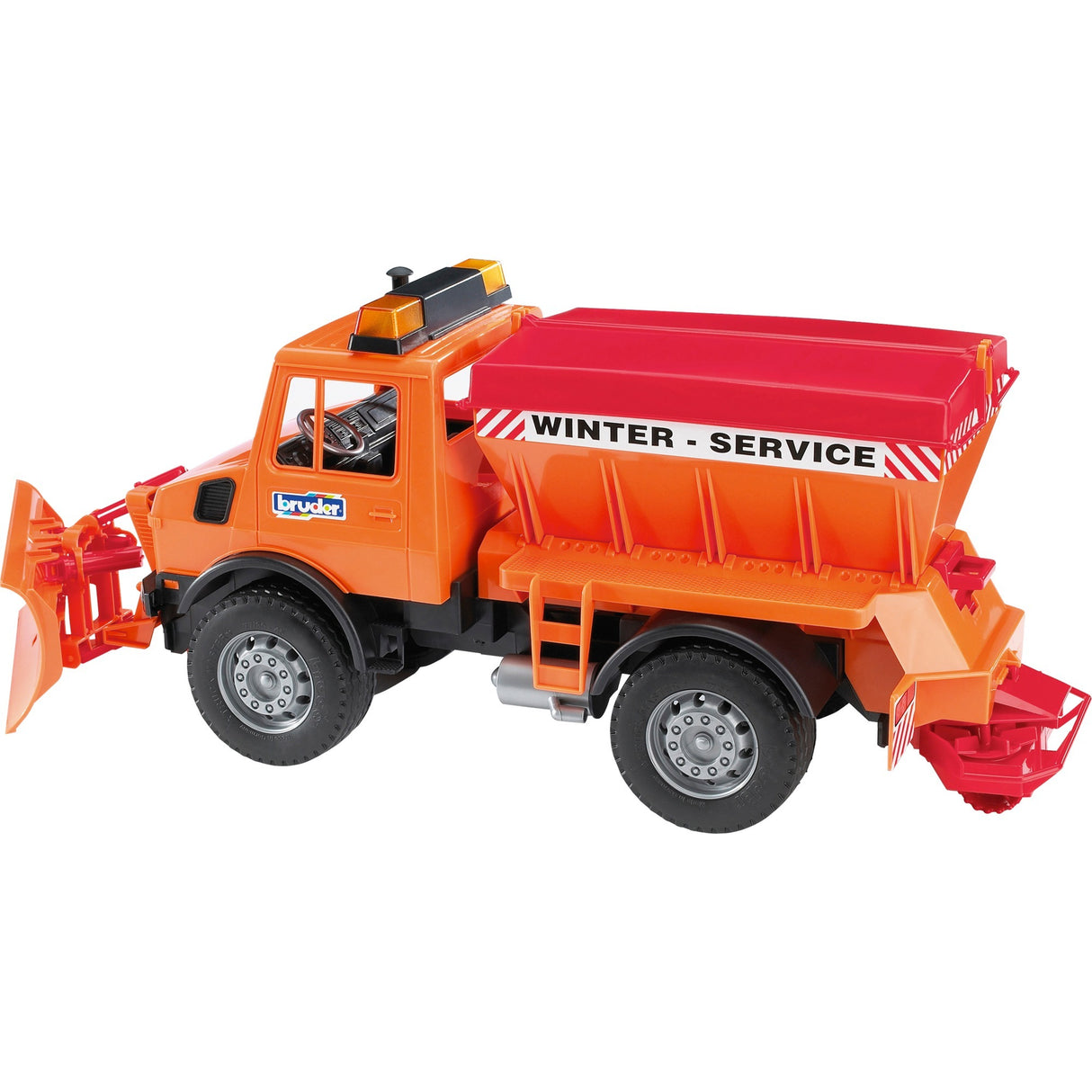 Bruder Mercedes-Benz Unimog Winterdienst-Modellfahrzeug (02572)