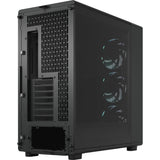 Fractal design epoch xl tg rgb midi tower behuizing (zwart | 2x usb-a | 1x usb-c | rgb | tempered glass)
