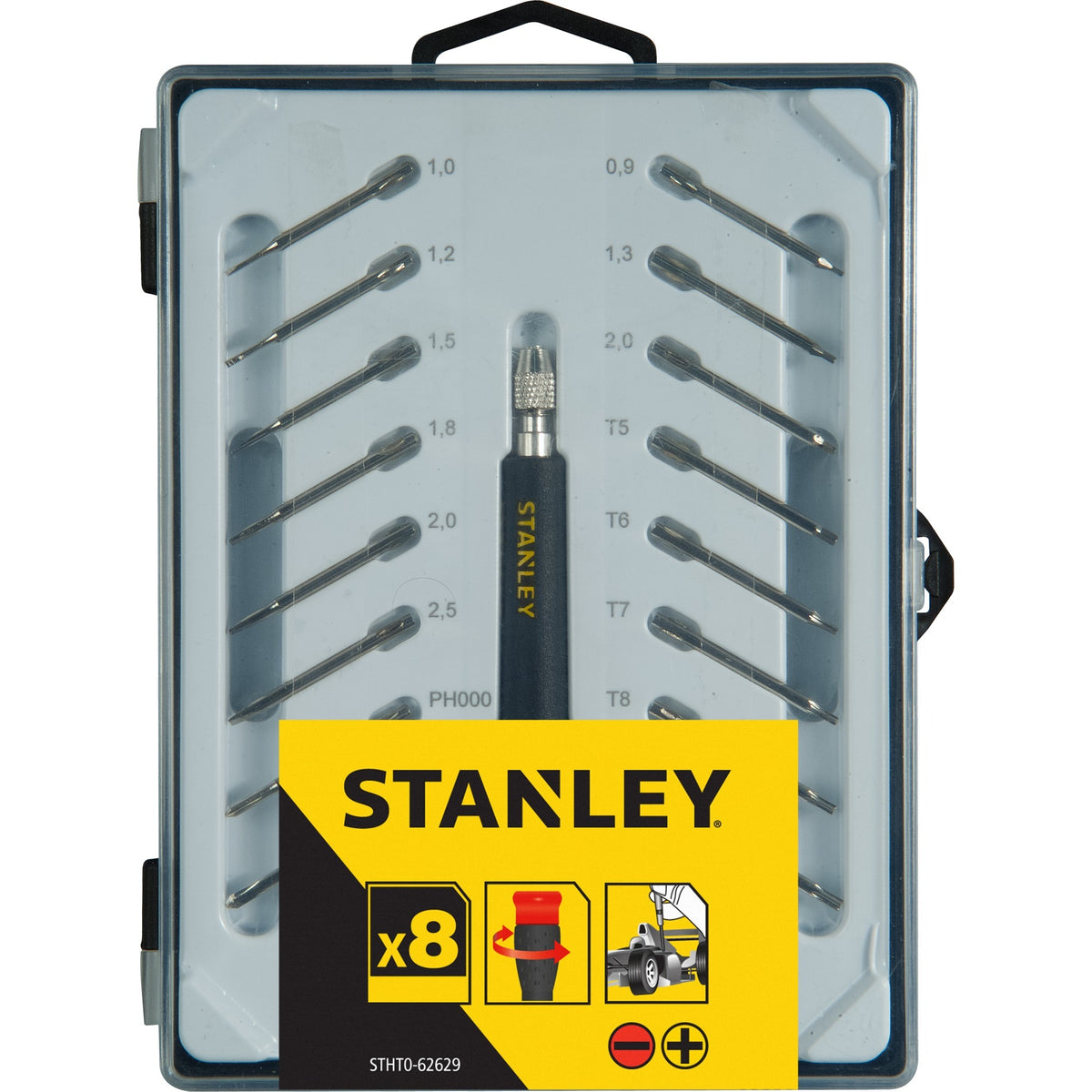 Stanley Präzisionsschraubendreher Multibit (16-teilig)