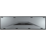 Cherry DW 9500 Slim, Desktop-Set (Schwarz Silber, EU-Layout (QWERTY), Scherenschalter, 3.000 dpi, 2,4 GHz Bluetooth 4.2)