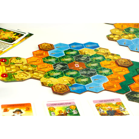 999Games 999 Games Die Suche nach El Dorado: Das Brettspiel „Goldene Tempel“ (niederländisch, 2 – 4 Spieler, 60 Minuten, ab 10 Jahren)