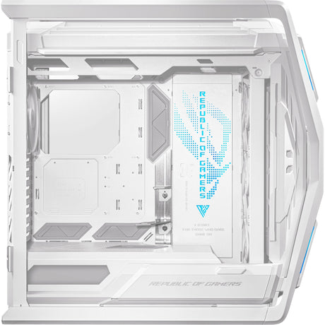 Asus Rog Hyperion GR701 Big Tower Gehäuse (weiß | 4x USB-A | 2x USB-C | RGB | gehärtetes Glas)