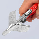 Knipex 94 35 215 Gehrungsschneider für Kunststoff- und Gummiprofile