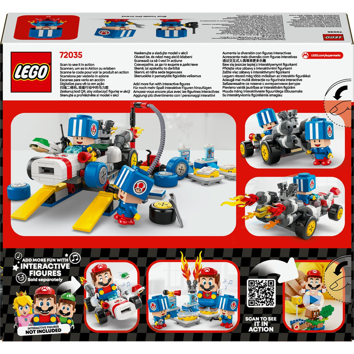 Lego Super Mario 72035 Mario Kart Kröten Garage