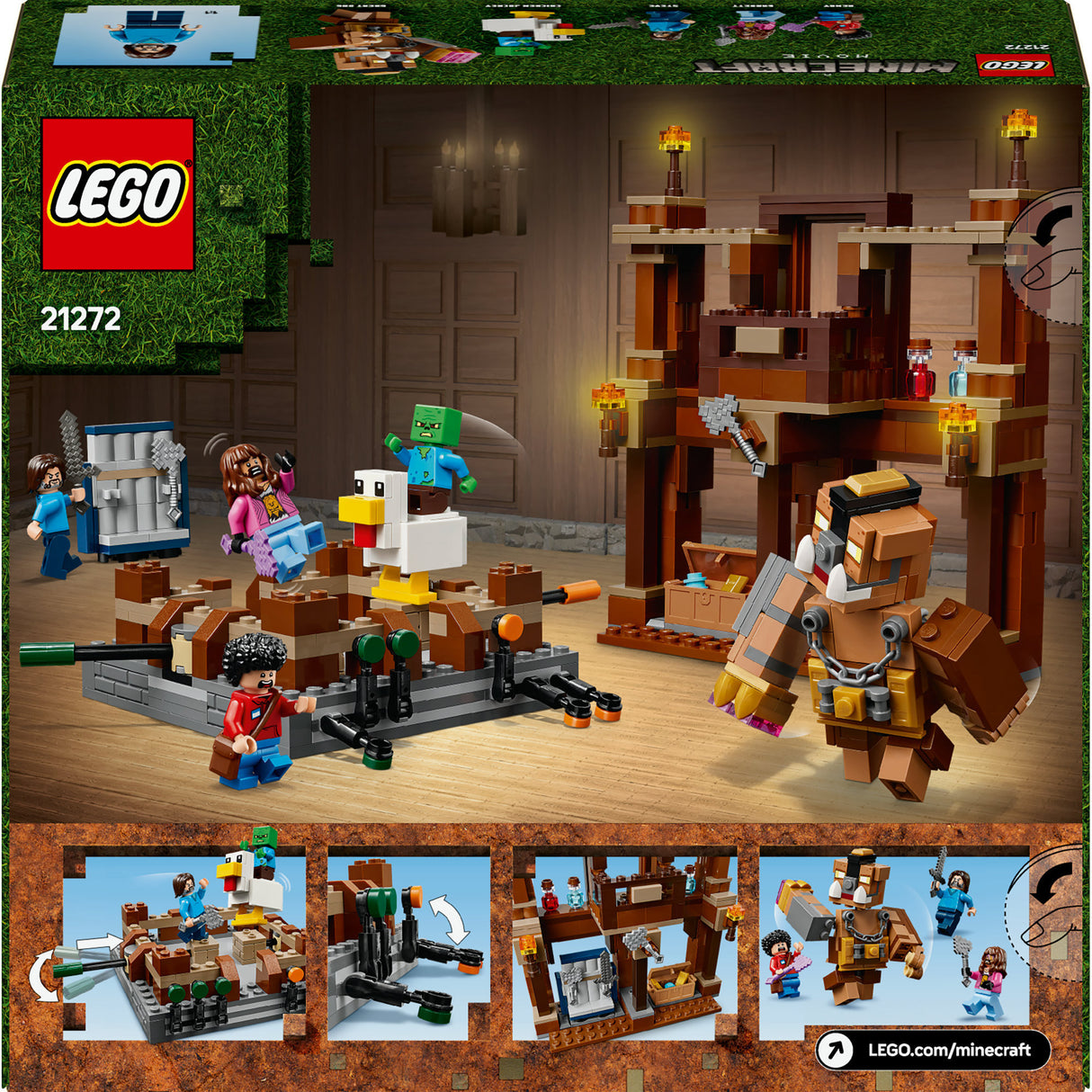 Lego Minecraft 21272 Die Arena im Waldhaus