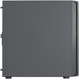 Silverstone sst-sed1-b Midi-Tower-Gehäuse (schwarz | 2x USB-A | 1x USB-C)