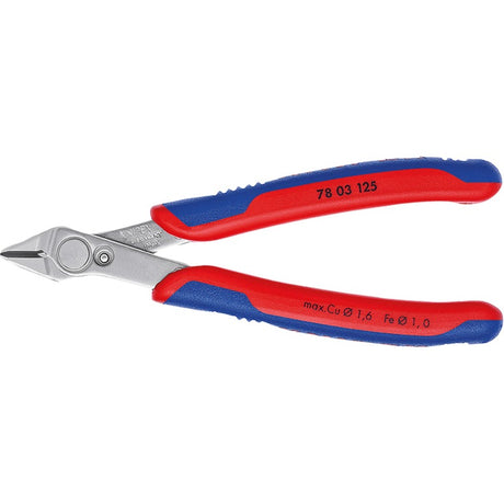 Knipex 78 03 125 elektronisch super Knips® Seitenschneider 125mm | Edelstahl