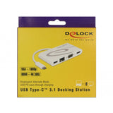Delock USB-C 3.1> HDMI + VGA + LAN + USB