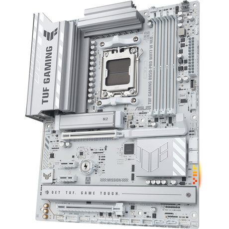 Asus tuf gaming b850-pro wifi7 w neo socket am5 moederbord (wit, raid, 2,5gb-lan, wlan, bt, sound, atx)