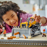 Lego City 60466 Gelber Bulldozer