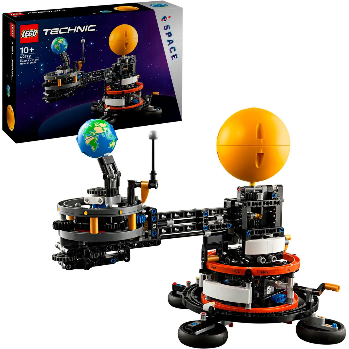 Lego Technic – Bauspielzeug „Erde und Mond in Bewegung“.