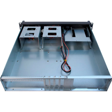 Inter-tech 2u-2098-sk Rackgehäuse (schwarz | 2x USB-A)
