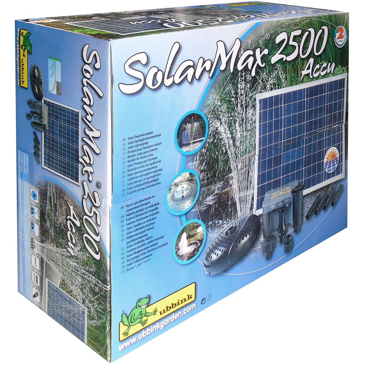Ubbink Solarmax 2500 Batterie
